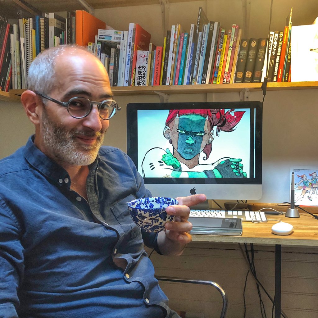 achetezdelart's tweet photo. Le grand Merwan bientôt sur #achetezdelart : une œuvre originale, un print et une interview à venir, pour la sortie de son nouvel opus Mécanique Céleste aux @EditionsDargaud. On a hâte ! ✨
➡️ https://t.co/d9Dyuy3bVv
#mecaniqueceleste #merwan #merwanchabane https://t.co/NsGpk2pGlt