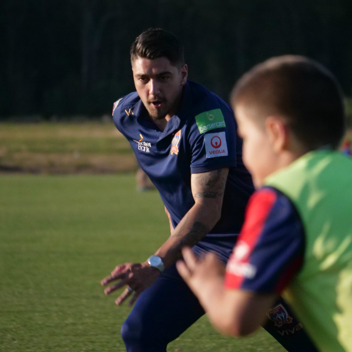 NewcastleJetsFC's tweet photo. Coffs Harbour, THANK YOU for having us this afternoon! Another successful #JetsPLAY clinic, thanks to @GreaterBankAU! #MadeOfNewcastle https://t.co/q9S8eAUkF6