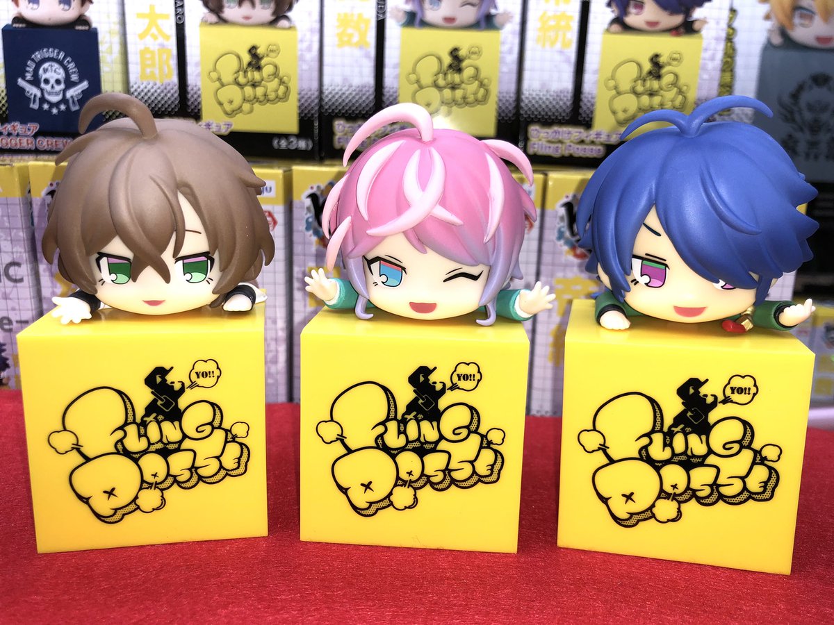 ヒプマイひっかけフィギュア Fling Posse 乱数 幻太郎 帝統 ヒプマイひっかけフィギュア Fling Posse 乱数 幻太郎 帝統
