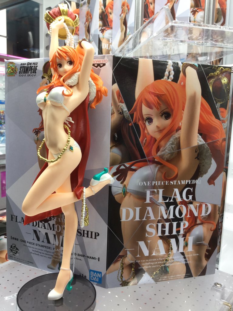 One Piece Wallpaper One Piece Stampede Flag Diamond Ship Nami