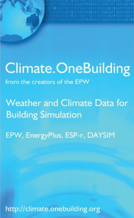 DruCrawley's tweet image. Climate.OneBuilding.org (climate.onebuilding.org) is pleased to release new Typical Year climate data for 2585 USA locations. These data include 2018 (based on 2004-2018 data) and NSRDB PSM V3 (nsrdb.nrel.gov) solar data for USA. #weather #climate #buildingsimulation