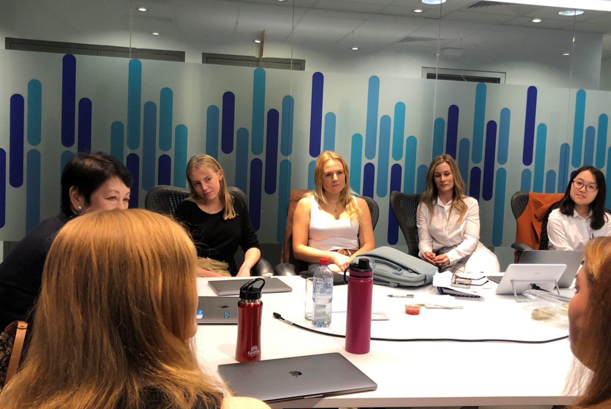 Enjoyed meeting with students from local universities! They were very honest and forthright sharing their hopes, fears and memorable moments from the #Mentor me program. #wearecisco #education #womenintech