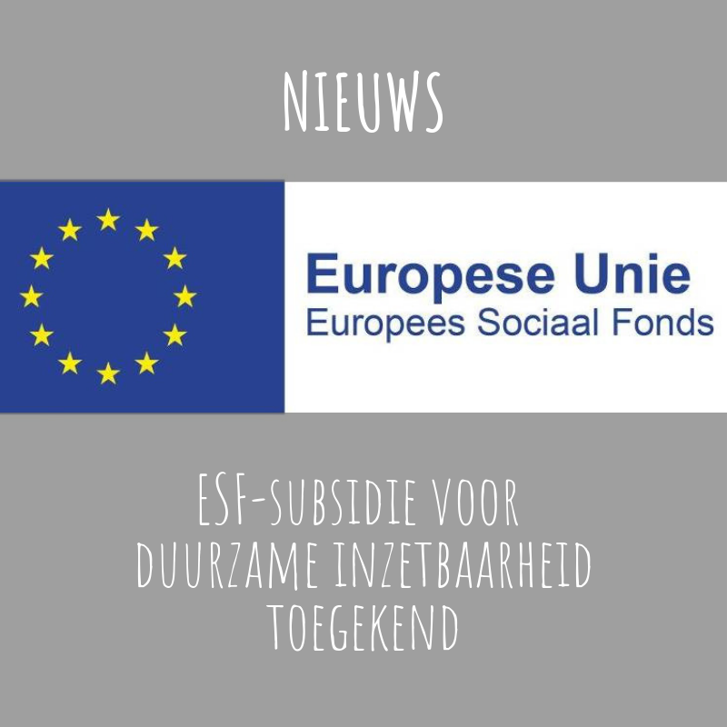 De ESF-subsidie aanvraag is goedgekeurd! Dat betekent dat we de komende periode nog meer tijd steken in gezondheid, vitaliteit, betrokkenheid en productiviteit op de werkvloer. Zoals je van ons gewend bent: met in 't bijzonder aandacht voor hooggevoelige werknemers. Meer volgt :)