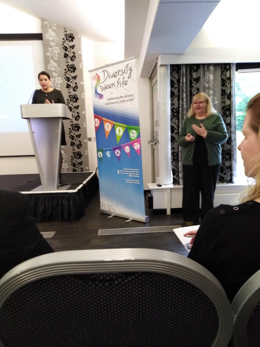 HousingAdvice's tweet image. Marina and I #embracingdifferences today at @FCE_team annual conference 2019 #diversityweekfife