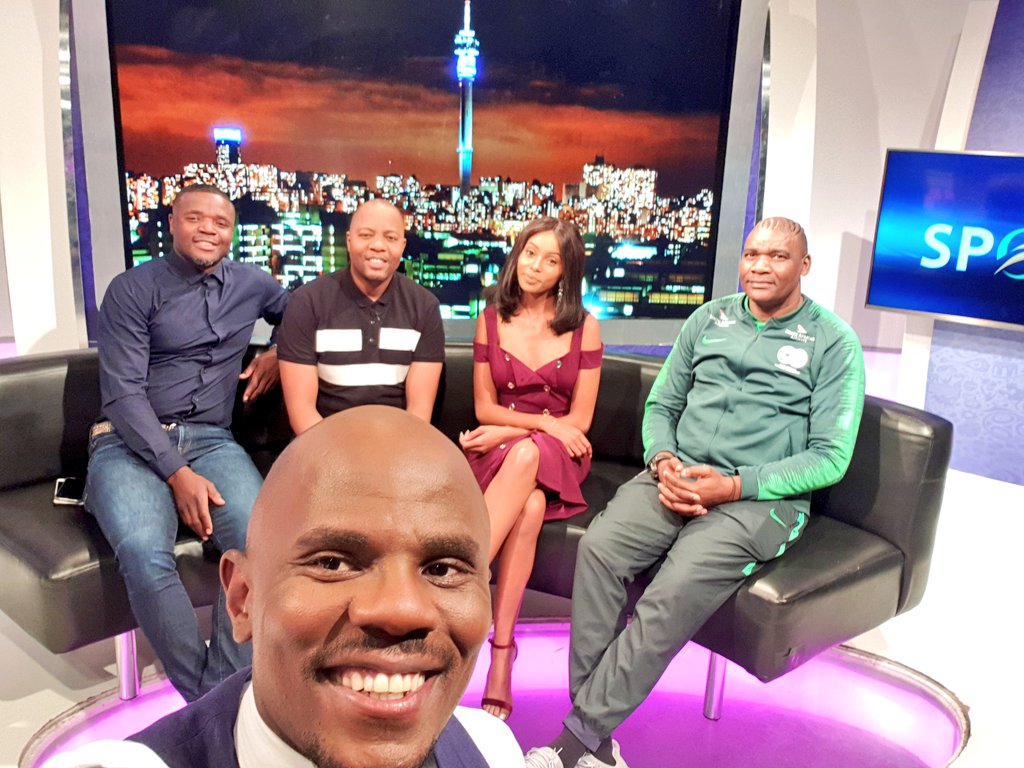 thomasmlambo's tweet photo. Check out the repeat of @SPORTAT10TV at 12 o'clock on @Official_SABC1 @SPORTATSABC 

@CelesteKhu brought the Glamour

@BafanaBafana Molefi Ntseki spoke honestly about his way forward

You guys made hashtag to the coach trend last night keep sending him advice on #PleaseCoach https://t.co/BrqpNwZKOJ