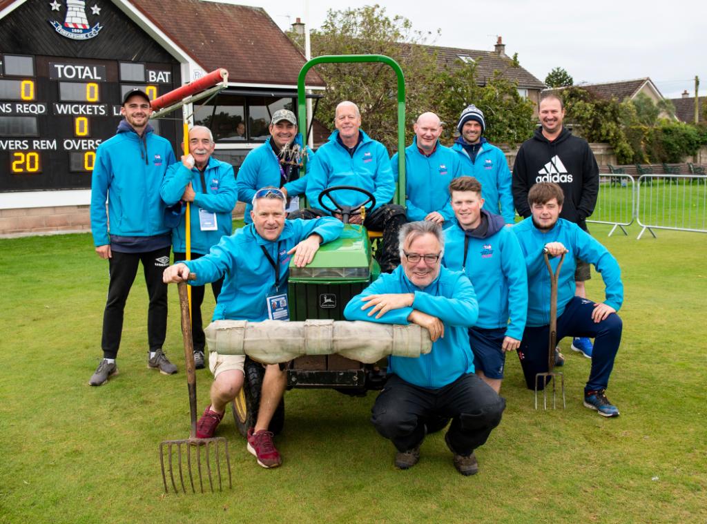 The #T20WorldCup Qualifier wouldn't have been possible without the tireless work of this group of people 👏 👏