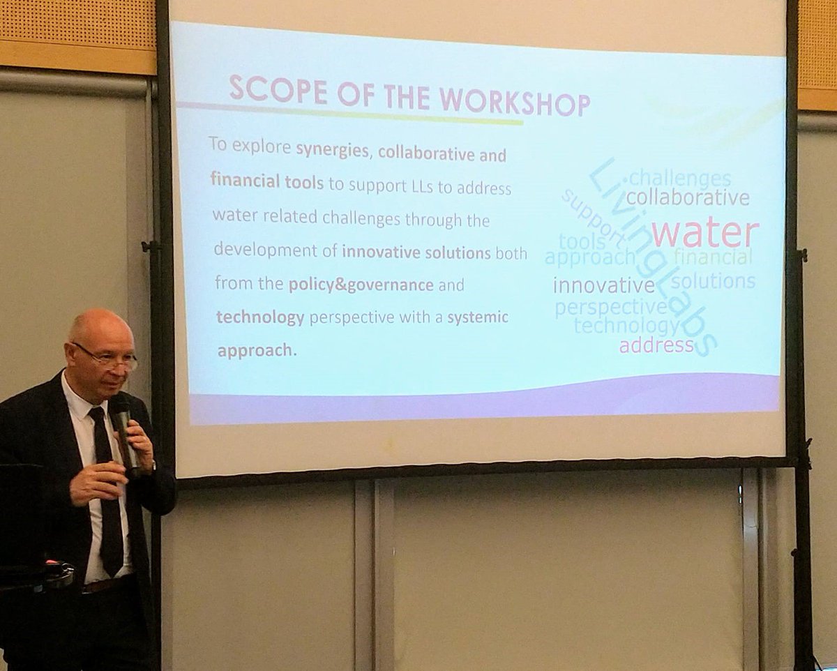 H20EU's tweet photo. #Water #Oriented #LivingLabs interactive workshop is held right now at #olld19 in #Thessaloniki 🇬🇷. Main Objective➡️Explore synergies, collaborative and financial tools to support LLs in addressing💧challenges through the development of #innovative #solutions. https://t.co/MQ48GSsyJp