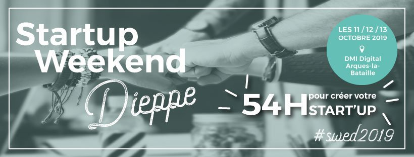 🗓 SAVE THE DATE
Startup Weekend #Dieppe du 11 au 13 octobre pour apprendre à entreprendre tout en s'amusant !
👉 Infos &amp; résa : bit.ly/2lzMdoi
#entreprendre #Normandie #startup #startupweekend