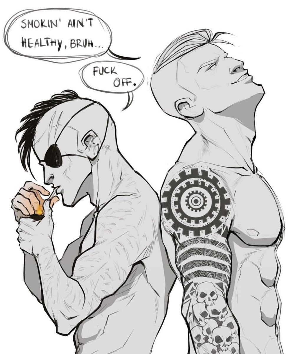 Here are some old sketches - as a reminder for me that I should draw them jerking around more often ?