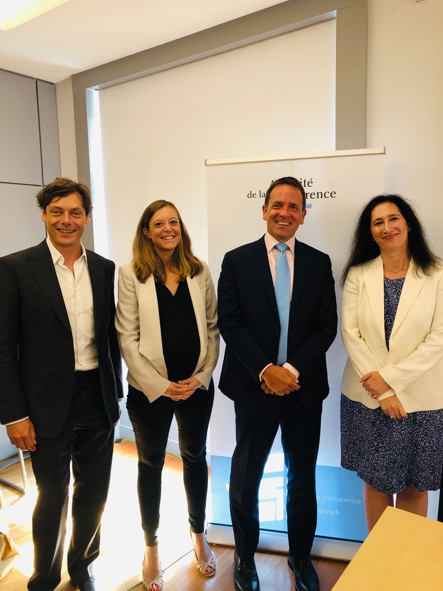Huge Thank you to Philip Marsden for explaining  how you plan to « make #antitrust great again » w/ the Furman report ! Many disruptive ideas that will fuel the debate on #data, platforms,  #merger control &amp; adopting a « code of conduct » through « participative antitrust ».