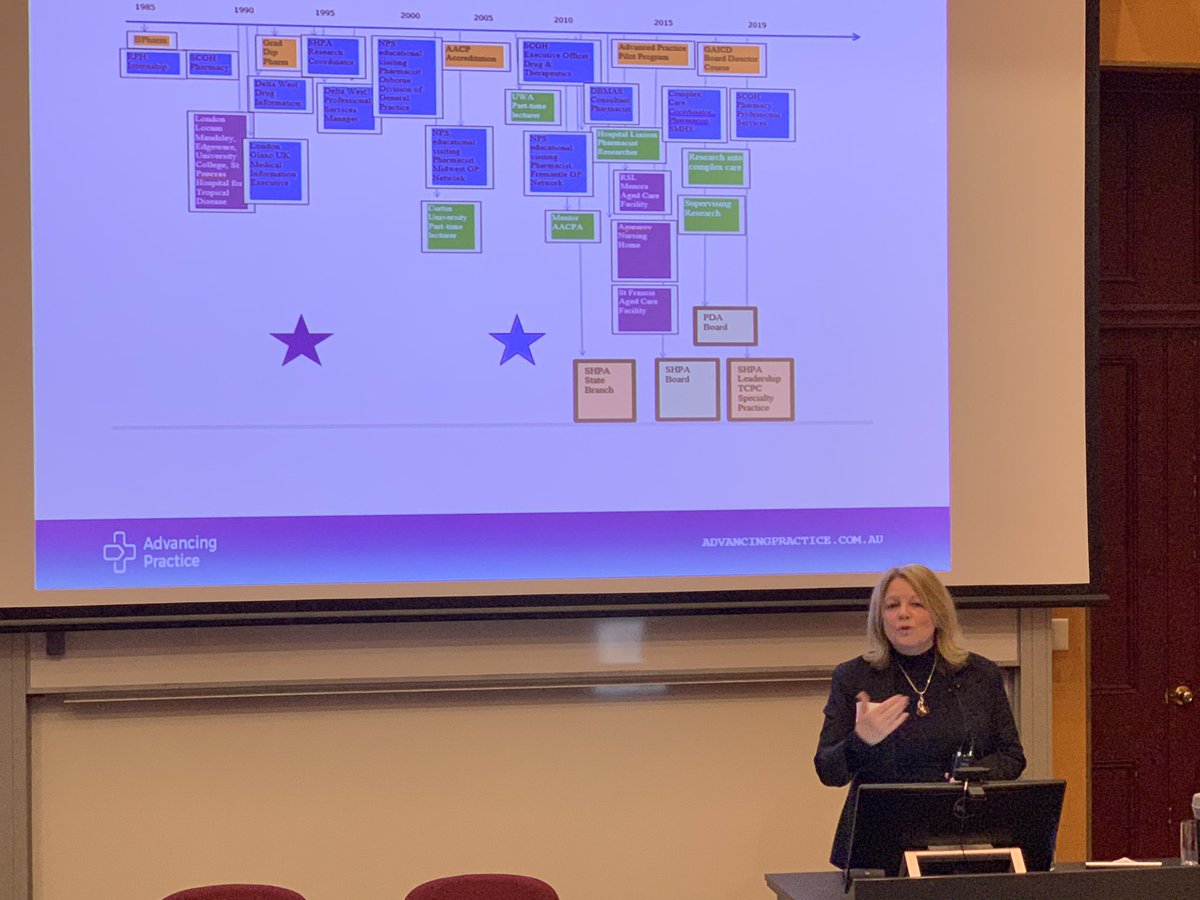AdPhaChiefExec's tweet photo. Advancing Practice: @Deequm says Our consumers will be the ones who demand that we go on this journey...@AdvPracticeAU @the_shpa https://t.co/ZQGHUE71cl