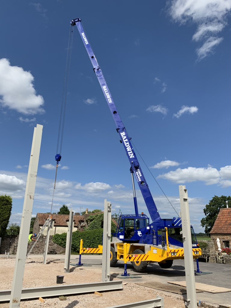 BaldwinConstruc's tweet image. Earlier this year our in house body shop undertook a full respray and general overhaul of our crane and we think the results speak for themselves!

baldwinconstruction.org.uk