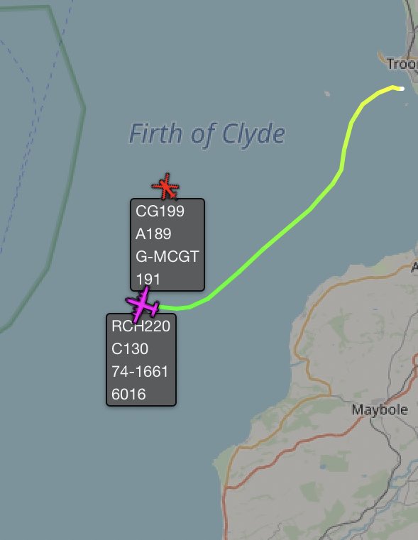 Buzz6868's tweet photo. Quite a few USAF C-130’s up this morning over the UK  @BZZSpotters @RCH648 @Italian_Spotter @ItaMilRadar @_mrbyte @planesonthenet @Andy007_SR_A @Su39frogfoot @5472_nde @_alphabravo @KifaTwentyfour @BunkerAlpha @ScotlandDX https://t.co/APStCsyZ0t