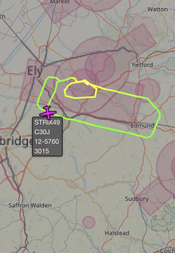Buzz6868's tweet photo. Quite a few USAF C-130’s up this morning over the UK  @BZZSpotters @RCH648 @Italian_Spotter @ItaMilRadar @_mrbyte @planesonthenet @Andy007_SR_A @Su39frogfoot @5472_nde @_alphabravo @KifaTwentyfour @BunkerAlpha @ScotlandDX https://t.co/APStCsyZ0t