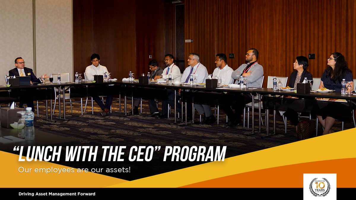 The monthly “lunch with the CEO” program at Eltizam Group gives the employees an opportunity to suggest ideas, share challenges and engage with the management in a comfortable setting. 

Our employees are our asset!

#EltizamGroup #lunchwithceo #businessgrowth #ExceptionalThree60