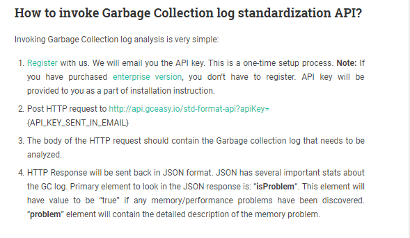 ycrash_rca's tweet photo. How to invoke Garbage Collection log standardization API? https://t.co/o4CxX6lIiO
#AndroidGCLogs #GCLog #javagcanalysis #memoryleaks #gcanalysistool
#gcanalyser #FullGCs #consecutiveGCs #longGCpauses #loganalysis, #loganalyzer #eventloganalyzer #logparser https://t.co/ah8e56gq3q