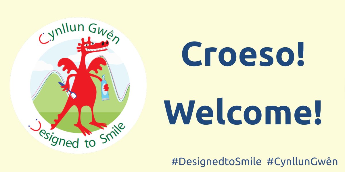 Welcome to the #DesignedtoSmile Twitter account. Follow us for news, updates and insight into how we’re working to improve children’s oral health across #Wales.