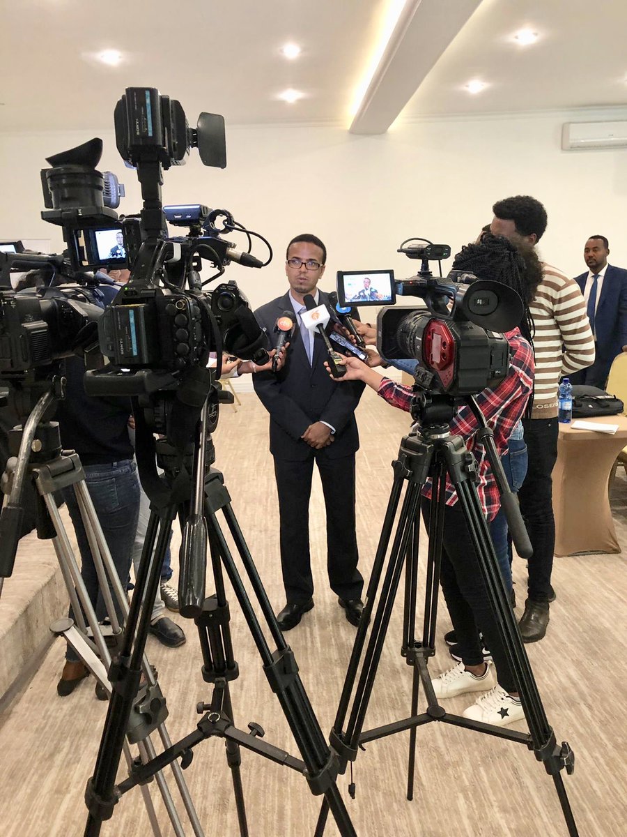 Minister of health #Ethiopia <a href="/amirabiy/">Amir Aman, MD</a> says “focusing on #cvd and #diabetes clinical interventions, #tobacco and #alcohol control, #PhysicalActivity and #salt reduction we can avert 1.4 million deaths and save 62.1 billion ETB.” at the launch of <a href="/un_ncd/">@UN Task Force #NCDs</a> investment case in Addis.