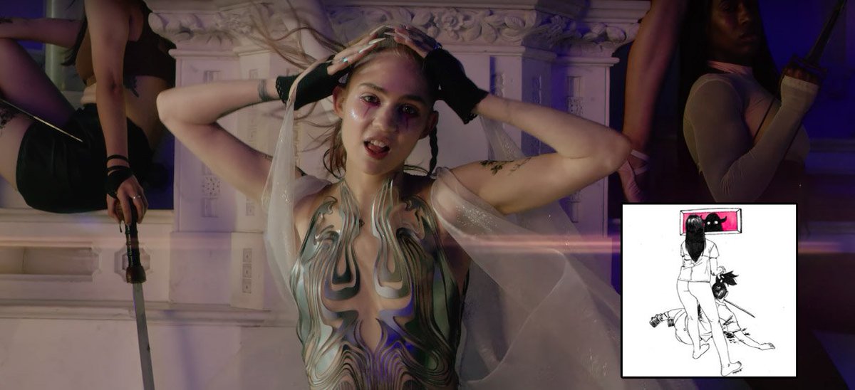 Glow Pick: <a href="/Grimezsz/">𝖦𝗋𝗂𝗆𝖾𝗌 ⏳</a> - Violence luminousplectrum.co.uk/glow-pick-grim…