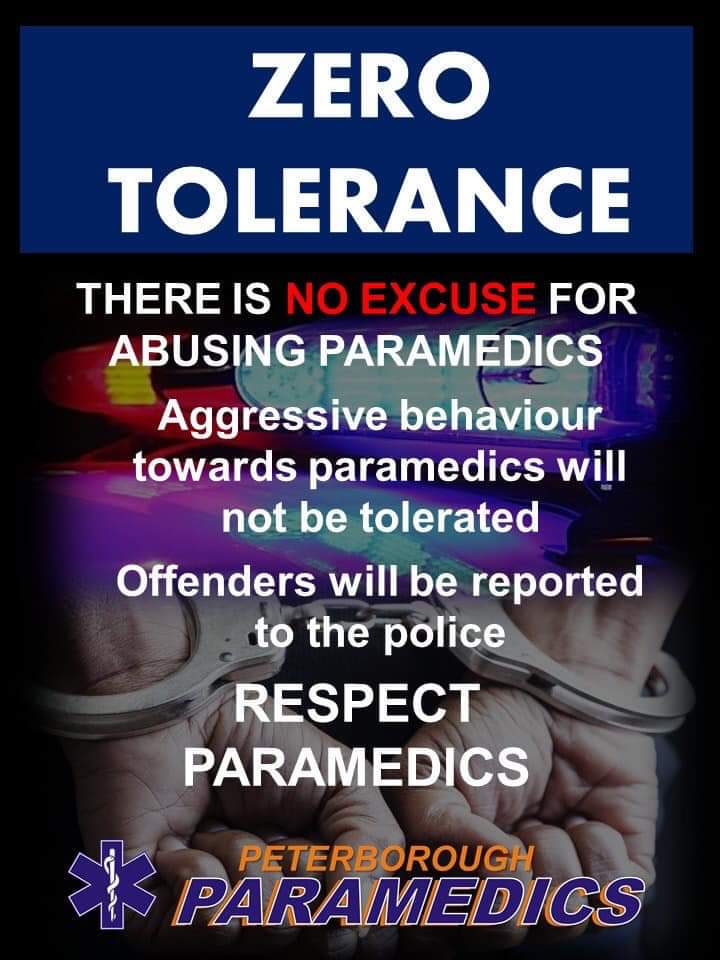 Sad that there is a need to continue to post this message... please respect those who dedicate themselves to helping others!