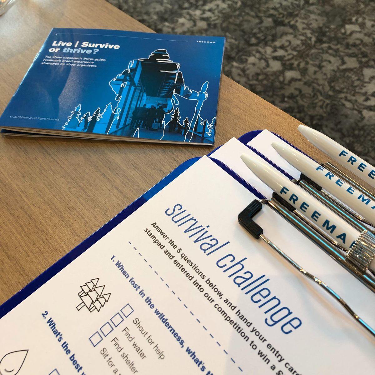 Freeman_EMEA's tweet photo. In the medium of Live, do you survive or do you thrive? We're at the #AEOConference in Windsor, challenging you to get out of your comfort zone and unleash your creativity💡 

@AEONews #eventprofs #thriveguide https://t.co/XSFcuosNW9