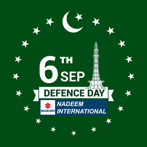 NadeemIntSuzuki's tweet photo. We are a supreme nation and we will always defend our country at the cost of our lives ! 
Pakistan Zindabad ! 
.
#6thSeptember #defence #6th #Pakistan #Pakarmy #PakNavy #PakAirforce #Salute https://t.co/YT0EqJRk8A