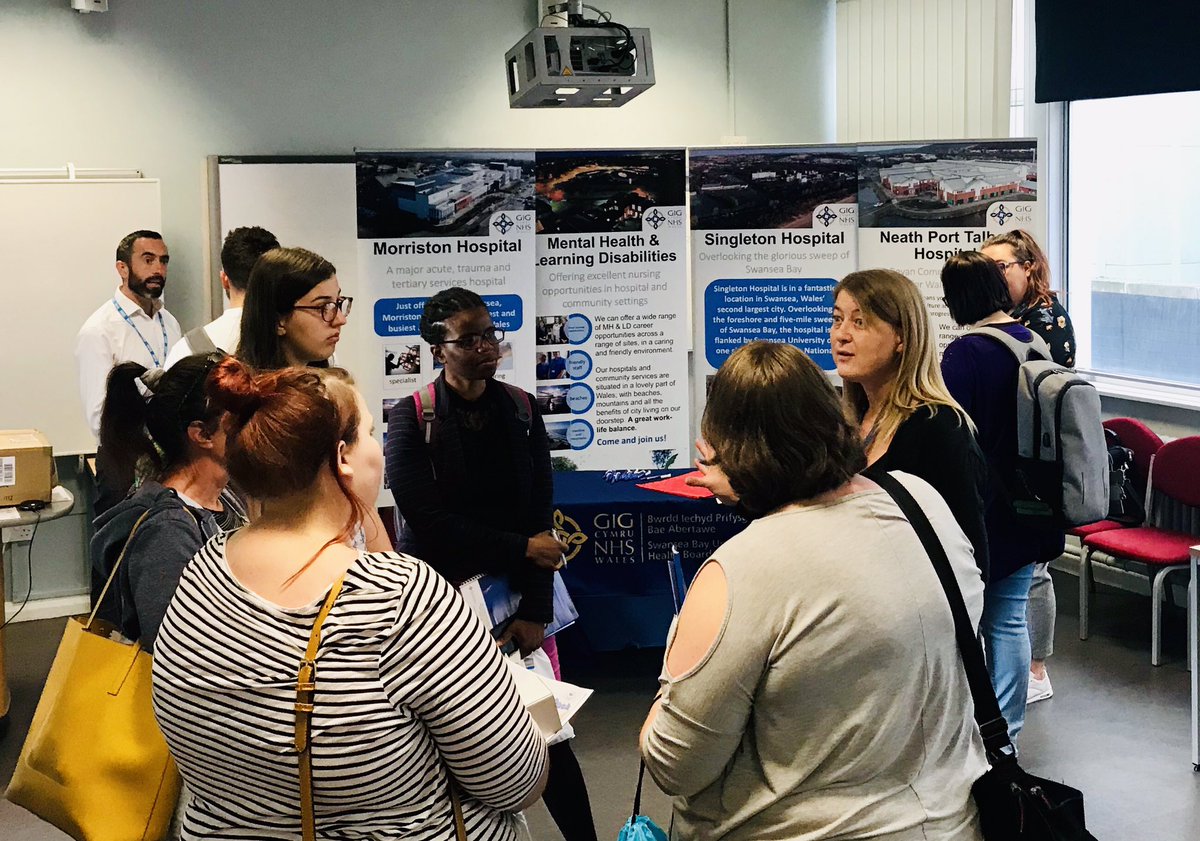 Mariejwills's tweet photo. #StreamliningStudents We are recruiting! #NursesOfTheFuture @cardiffuni @SwanseabayNHS @garethhowells1 @jones_robert2 lots of interest and opportunities https://t.co/1mUs9UtsV0