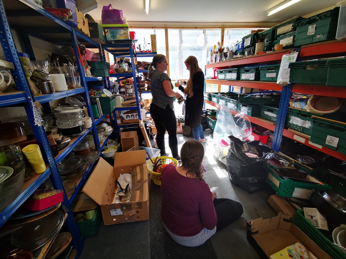 EmmausNorfolk_W's tweet image. A big thank you to the team of @AvivaUK employees from the London and Norwich offices who spent the day with us yesterday #volunteering. 

The team helped us sort donations ready for the shop floor and did a brilliant job! We'd love to have you back any time!

@TWrightAviva