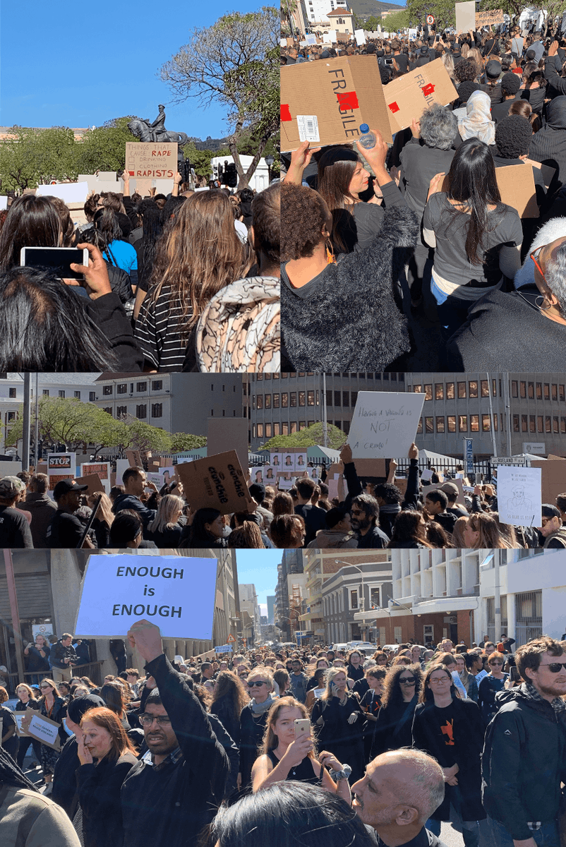 toma_now's tweet photo. Today in #CapeTown women marched to Parliament for the right to not live in fear - we demand an end to Gender Based Violence
Women and girls deserve to have equal rights and opportunity, and be able to live free of violence and discrimination.
#SDG5 #aminext #tomorrowmattersnow https://t.co/nAIPo8DQMb