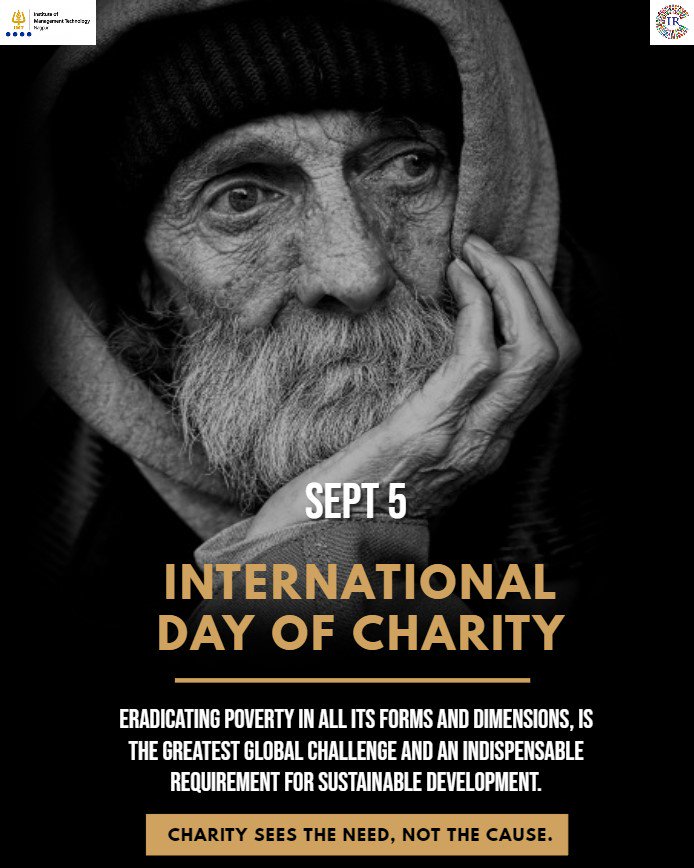 What's your motive this charity day??? Is it love? Well let's hear it from you peeps!
<a href="/IRC_IMTNAGPUR/">International Relations Committee, IMT Nagpur</a> celebrates the #InternationalDayOfCharity and urges everyone to spread awareness about the benefits of charity through us!
#IRC #jointhemovement #spreadthelove #CharityDay #IMTN