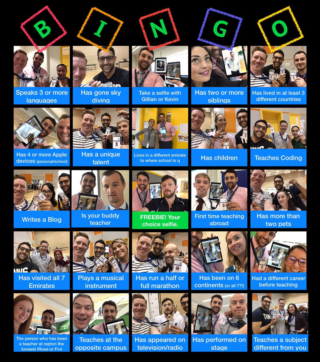 ReptonADSLT's tweet photo. Congratulations to two of our new staff...winning Bingo team #ReptonADWeekOne #AppleDistinguished https://t.co/xq3NRiDWFF