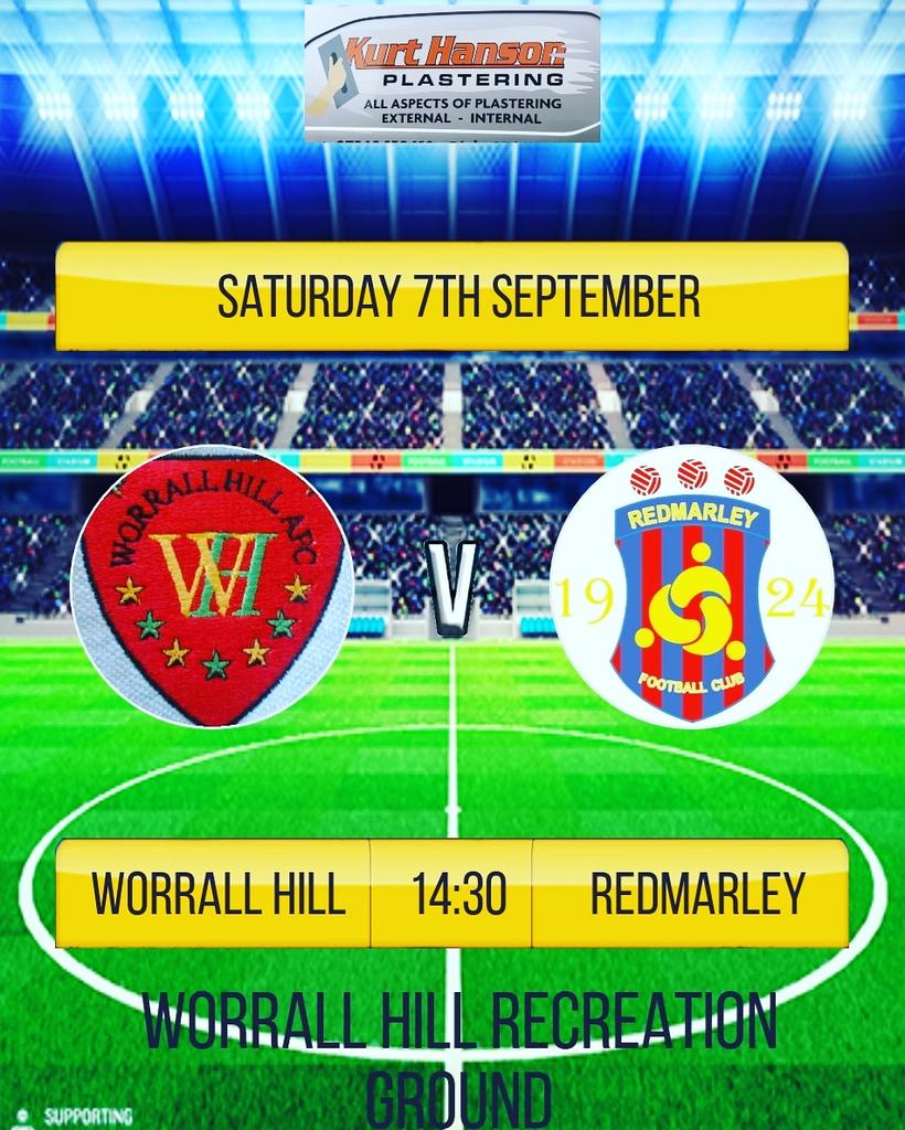 FcWorrall's tweet photo. Second league game of the season at home to Redmarley...2.30 kick off https://t.co/IpKS3AXAeB