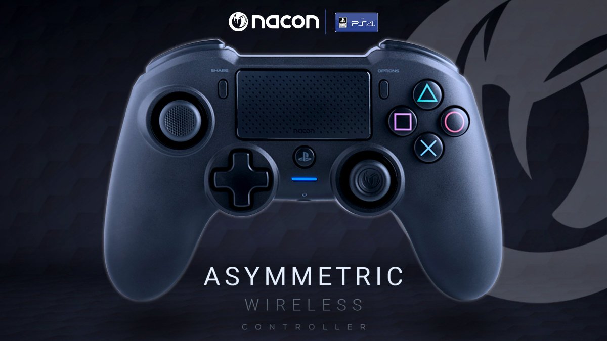 NaconFR's tweet photo. Besoin de changer tes habitudes ? La manette Asymmetric Wireless de #Nacon est dotée d’un design asymétrique pour t'offrir une expérience de jeu alternative sur ta PS4™ !
👉 https://t.co/GabW0qel5M #RevealYourSkills #YourOwnStyle https://t.co/dodQ5iFIQI