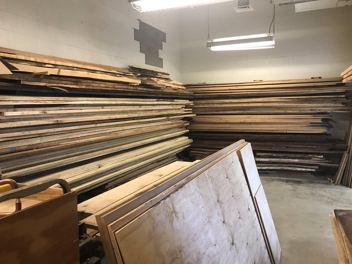 LSWoodTech's tweet image. From stacks to racks, we’re ready for the year. Thank you to the students that helped! #lshspioneers