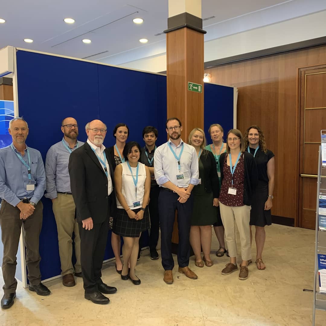 PAMECEnergy's tweet photo. Our president Bruce Cameron met with part #pamec2020 Technical Committee in our European partner conference @ewtec2019 // Nuestro presidente Bruce Cameron se reunió con parte del Comité Técnico para #pamec2020 en nuestra conferencia socia @ewtec2019
https://t.co/CChMfHFHJF https://t.co/TeTGt3VvMV