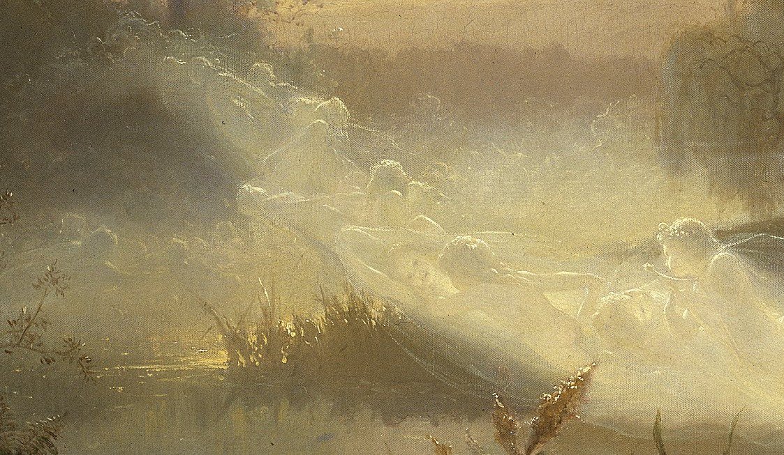 RequiemArt_'s tweet photo. Dancing Fairies, 1866, by August Malmström. https://t.co/12sY3ISpxw