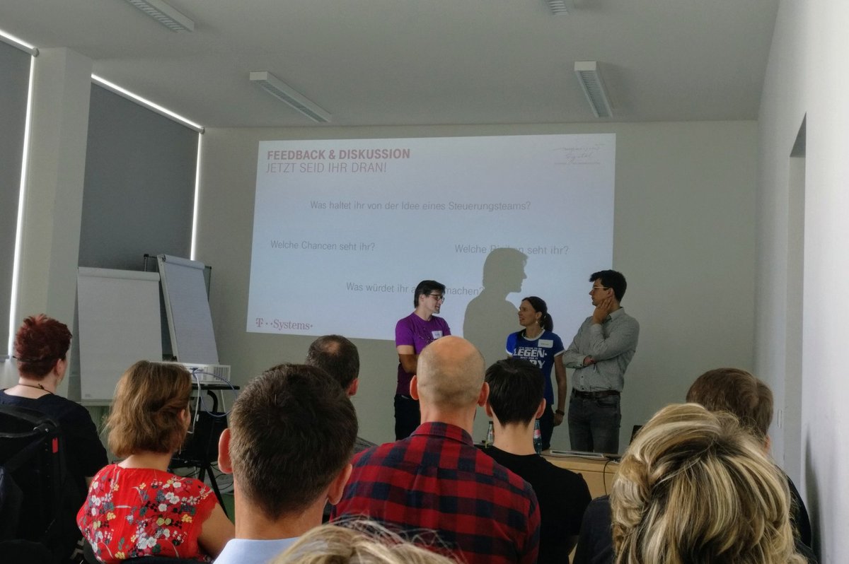 "Ohne Kopf und ohne Plan?" - Ein Team steuert sich selbst
Sehr interessant!
#DLC_2019 #DigitalTrust