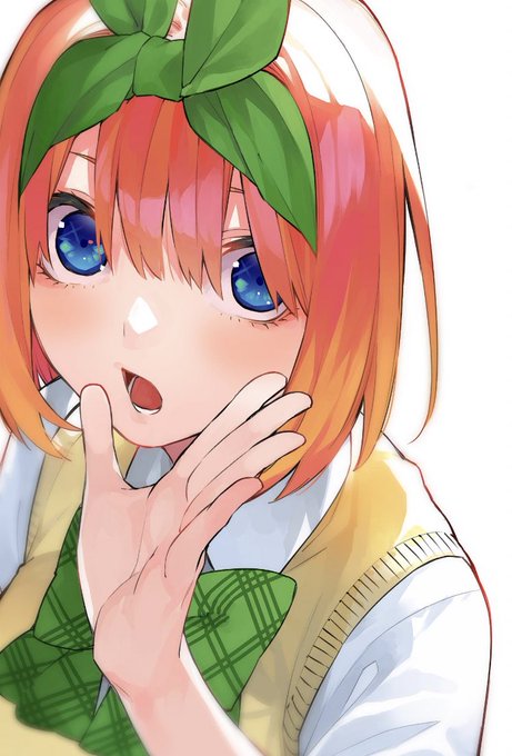 【 Gen 】@冴えカノ信者さんがTwitterに投稿した中野四葉(五等分の花嫁)のイラスト。