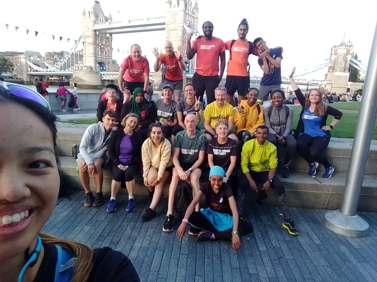 Today is #InternationalDayOfCharity. Our mission is to help as many young homeless people build their resilience, self esteem &amp; confidence through running. We couldn't do this without the help of our fab staff, volunteers, partner organisations &amp; fundraisers #TRCfamily🧡