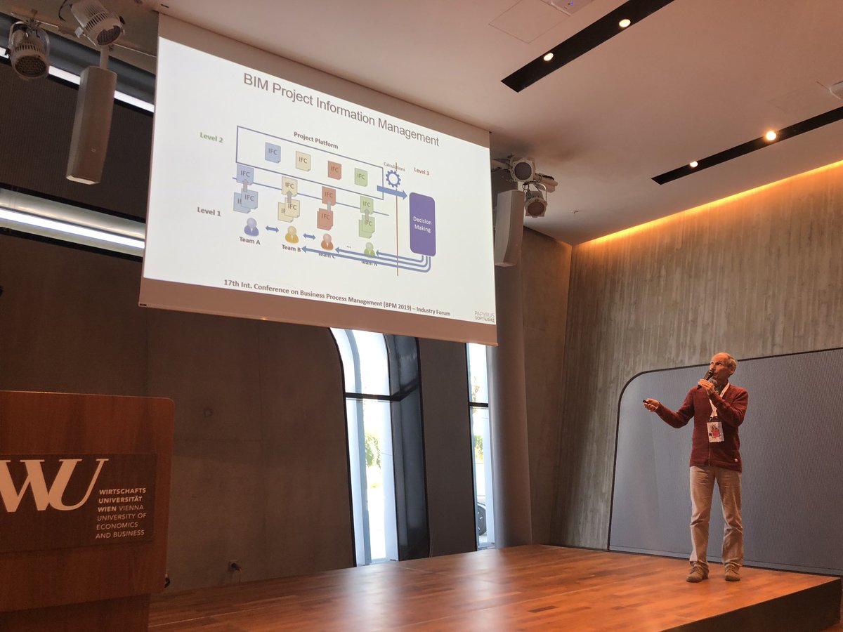 "Construction processes are highly complex and require adaptive BPM approaches" <a href="/BPMConf/">BPM Conference</a> #BPM2019