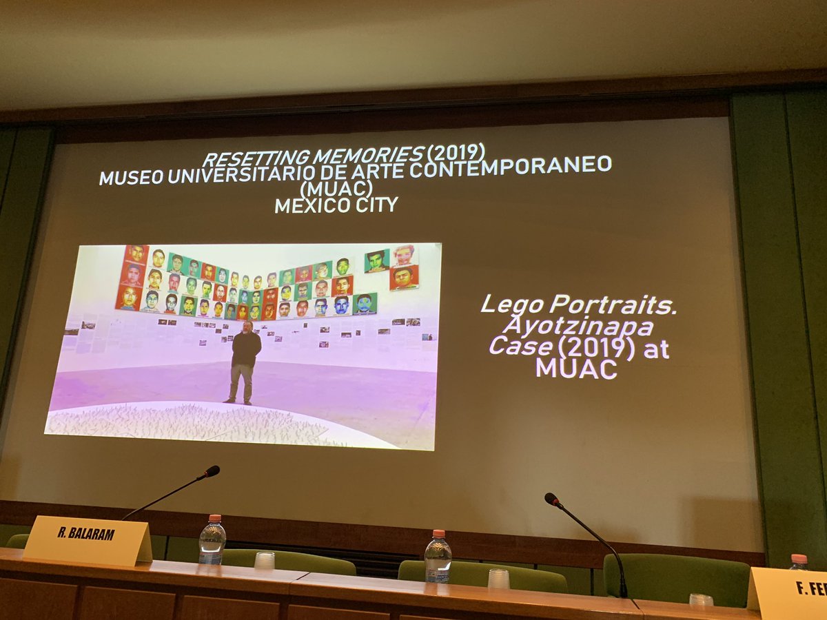 #ciha2019 the MuAc at México city at the center of the talk of González Zarandona. Heritage and Destruction