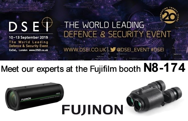 cctvmvbino's tweet image. Visit us @DSEI_event, stand N8-174, 10 – 13 September in London. We are showing you FUJINONs new Techno-Stabi 16x28 with active #imagestabilization as well as the innovative SX800 #surveillance camera system
#imaging #security #fujinon #fujifilm #nightvision #binoculars #dsei