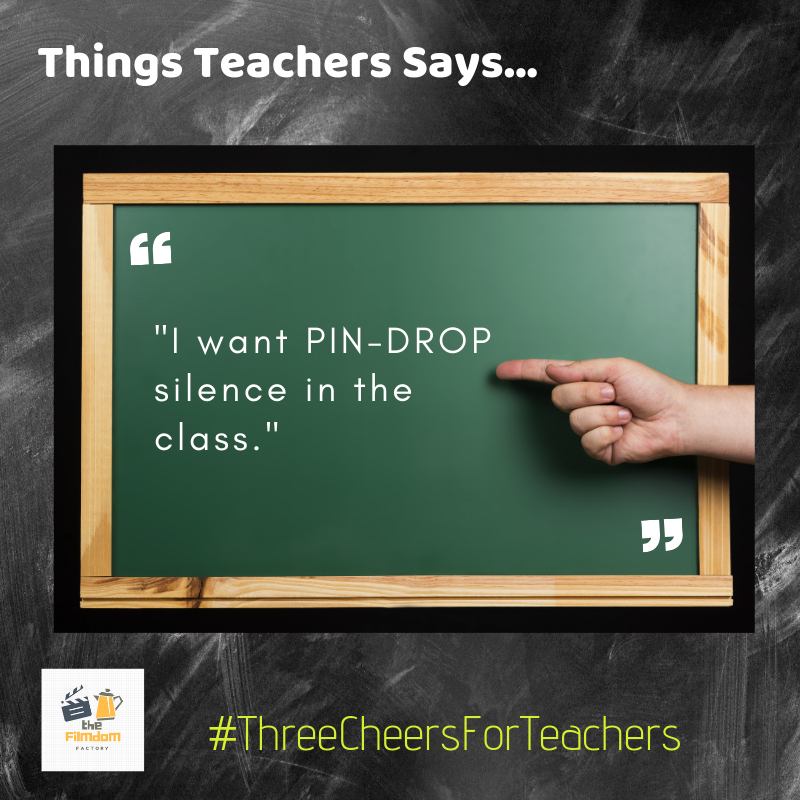 Filmdomfactory's tweet photo. Hilarious Dialogues That Will Instantly Remind You Of Your Teachers! #HappyTeachersDay
#RavishKumar #KaranDeol Steve Smith #JioFiber https://t.co/6uAABPd3gp