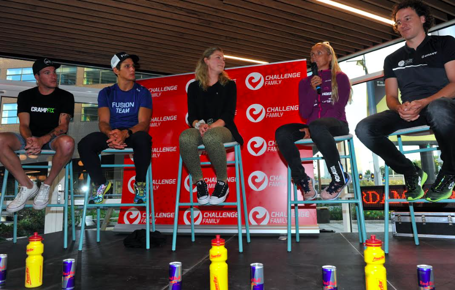 sportflevo's tweet photo. Nog maar 1 week te gaan tot @ChallengeAlmere. Ruim 3.700 triathleten uit 56 landen maken zich op voor één van de verschillende wedstrijden. De pro's zijn er in ieder geval klaar voor! #TriFlevo https://t.co/SezisG5PMm https://t.co/WrEmNMMvWY