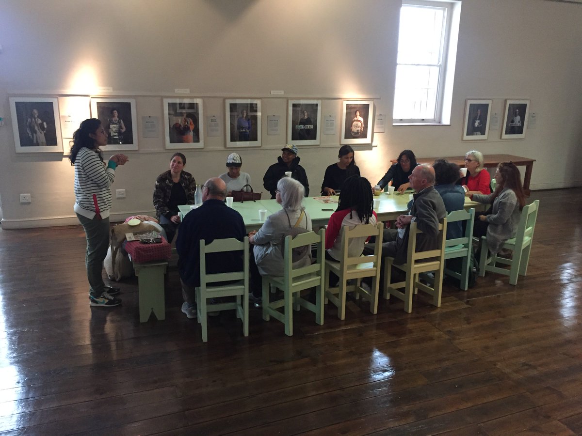UrbanAfricaACC's tweet photo. #OBF2019: It's day 2 of the @OpenBookFest &amp; the second ACC Food Tour is underway led by @zaykay. https://t.co/iVuoMBVWUM