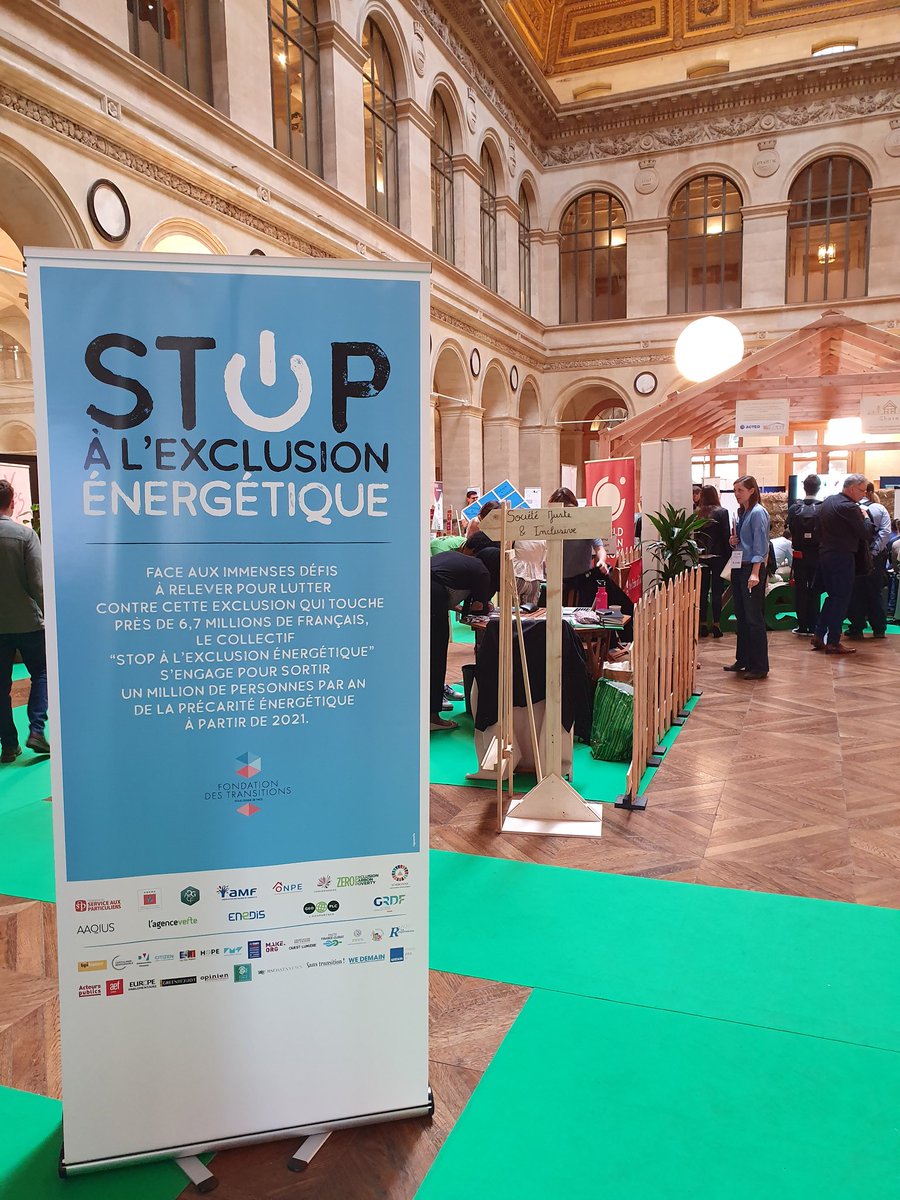 Ouverture du 12 Forum Mondial #Convergences ! Nous vous attendons nombreux ce 5&amp;6 sept au Palais Brongniart.  #StopPrecariteEnergetique