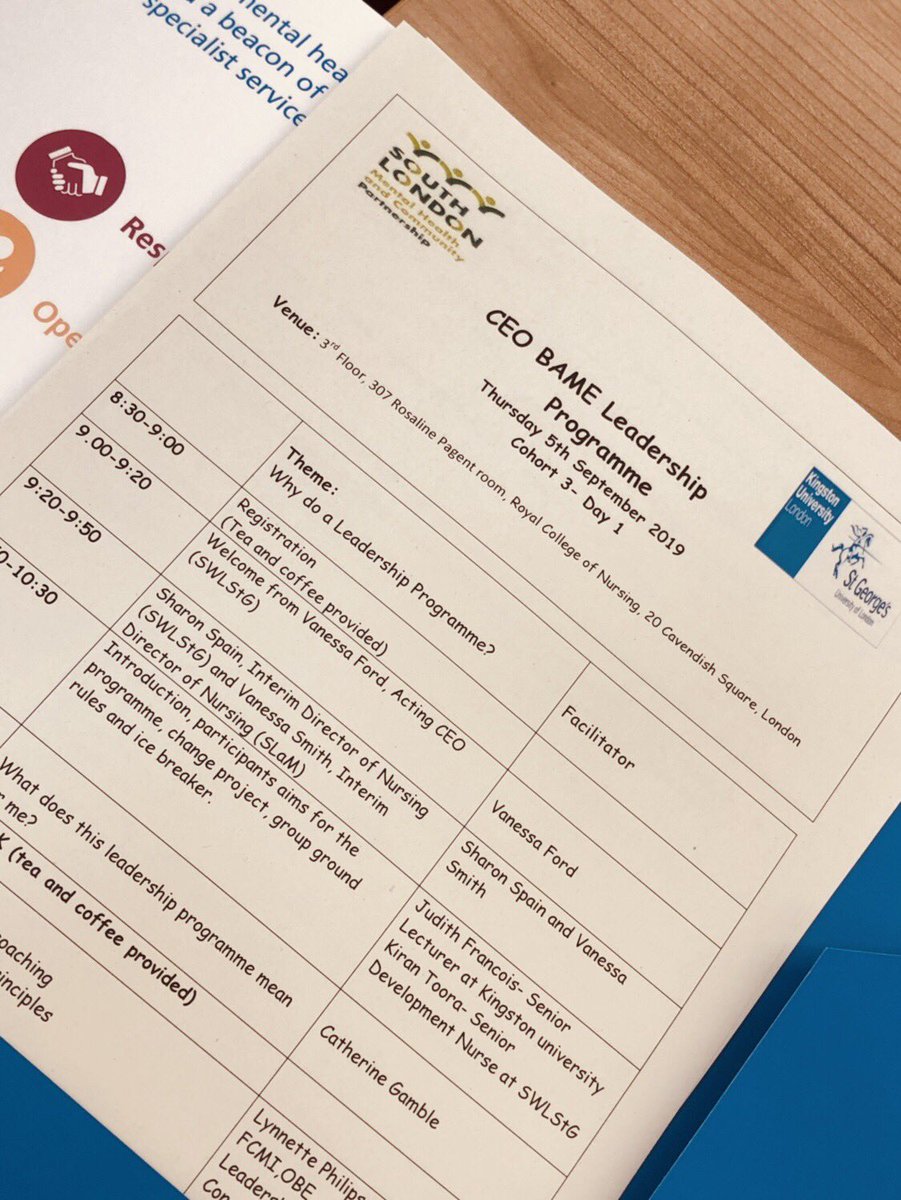 Kiran2Ra's tweet photo. Cohort 3 is ready to learn skills to manage themselves in #leadership @theRCN. Thank you to @Vanessa_FordMH @SLaMDoN2019 @spain_sharon in welcoming the programme and highlighting the importance of development. #BAMELeadershipProgramme @SLPMentalHealth @SWLSTG @NursingKingston https://t.co/24VLMCmskB