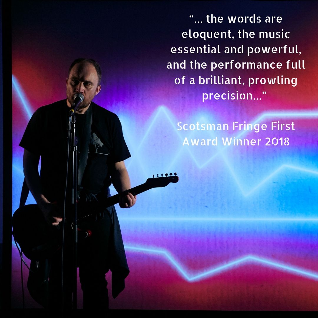YourOldChina's tweet photo. Weβve had a brilliant reception for #Statusplay! β...alternates between monologue and song, thrashing out raw electric guitar chords...β We head to @TRPlymouth next week for a week long run (29 Oct β 2 Nov) so donβt miss out! Book Now: https://t.co/aGbxtKrdRl https://t.co/MNCWtbTbtr