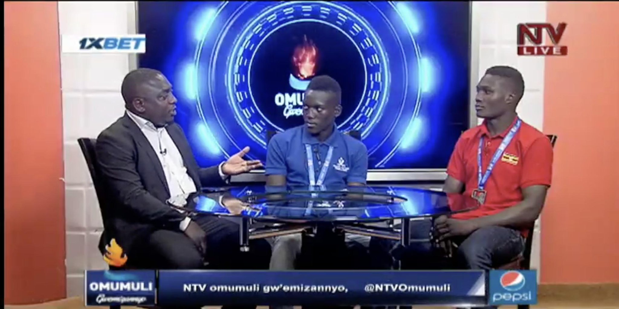 Ntv Omumuli Gw Emizannyo On Air Senelvis Hosts Medalist Bombers In The African Games Isaac Masembe Featherweight Silver And David Ssegujja Middleweight Silver Ntvomumuli Tune In To Find Out How They Managed To Ntv Omumuli Gw Emizannyo On Air Senelvis Hosts Medalist Bombers In The African Games Isaac Masembe Featherweight Silver And David Ssegujja Middleweight Silver Ntvomumuli Tune In To Find Out How They Managed To