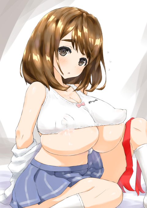 立派におっぱい育ってるのにまだスポブラ愛用ちゃん
#オリジナルイラスト #オリキャラ 